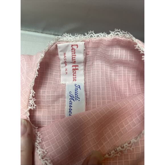 Girls Century House Nashua NH Pinafore Apron Dress Full Skirt Aprox 6 - Picture 3 of 4